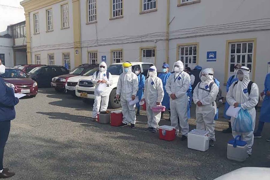 A un año del confinamiento en Ecuador a causa del Covid-19. Foto: MSP