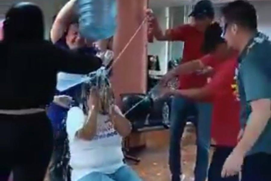 Carnaval en oficina