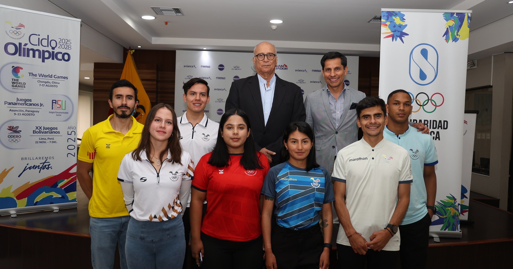 Deportistas olímpicos del Ecuador.