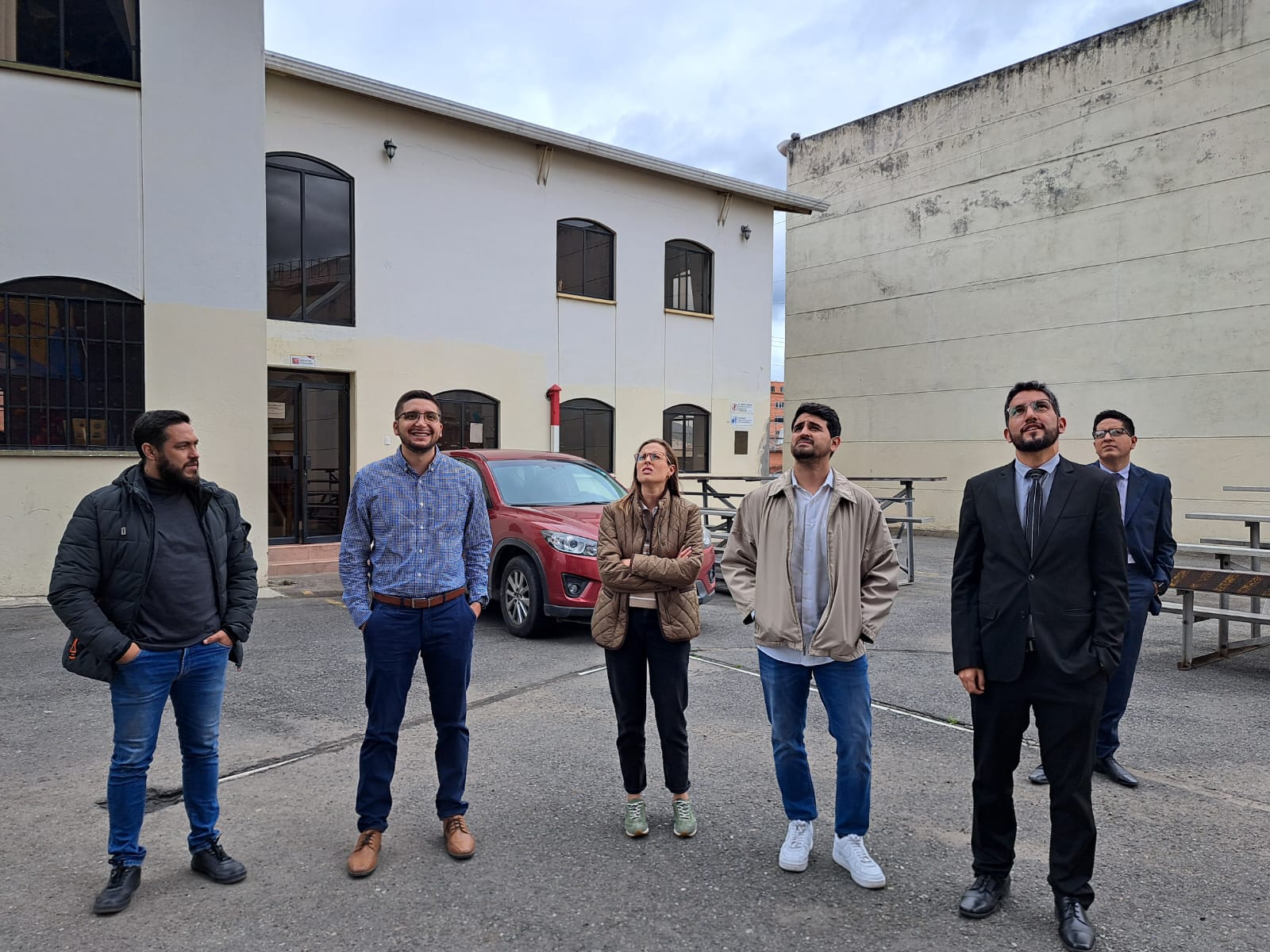 Dirigentes del Ministerio del Deporte.