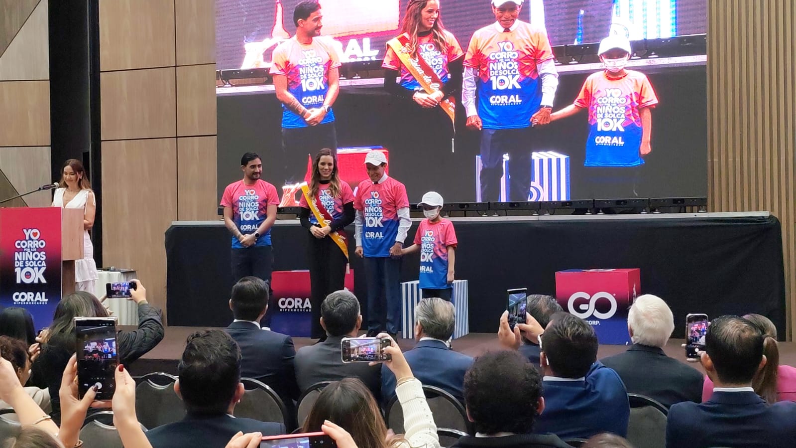 Lanzamiento Yo Corro por los niños de Solca.