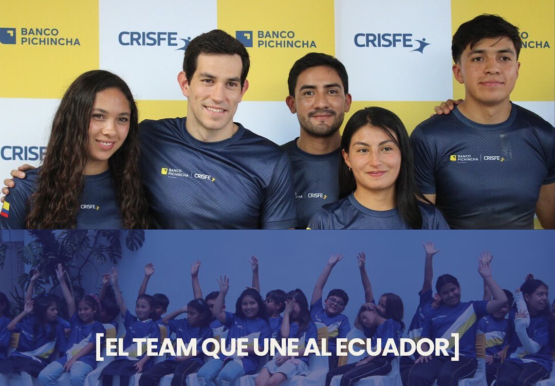 Deportistas azuayos parte de Crisfe.