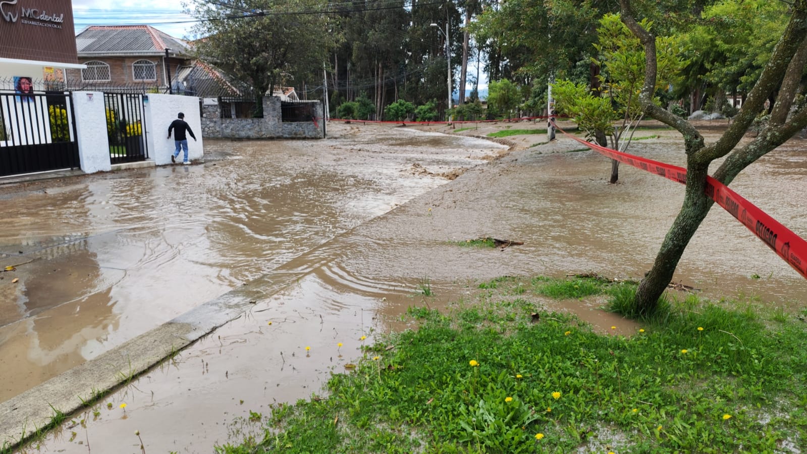 Desbordamiento río Yanuncay