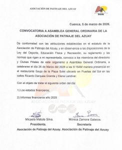 Convocatoria a Asamblea 