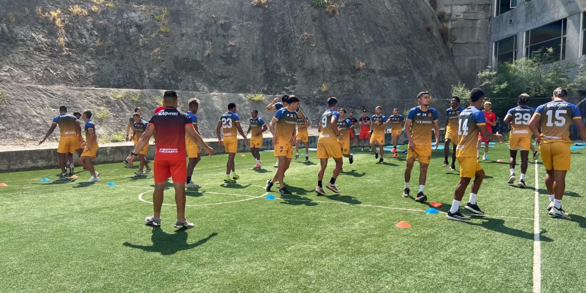 Entrenamiento del Deportivo Cuenca