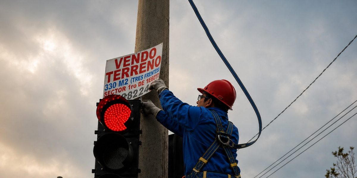 Retiro de publicidad de postes