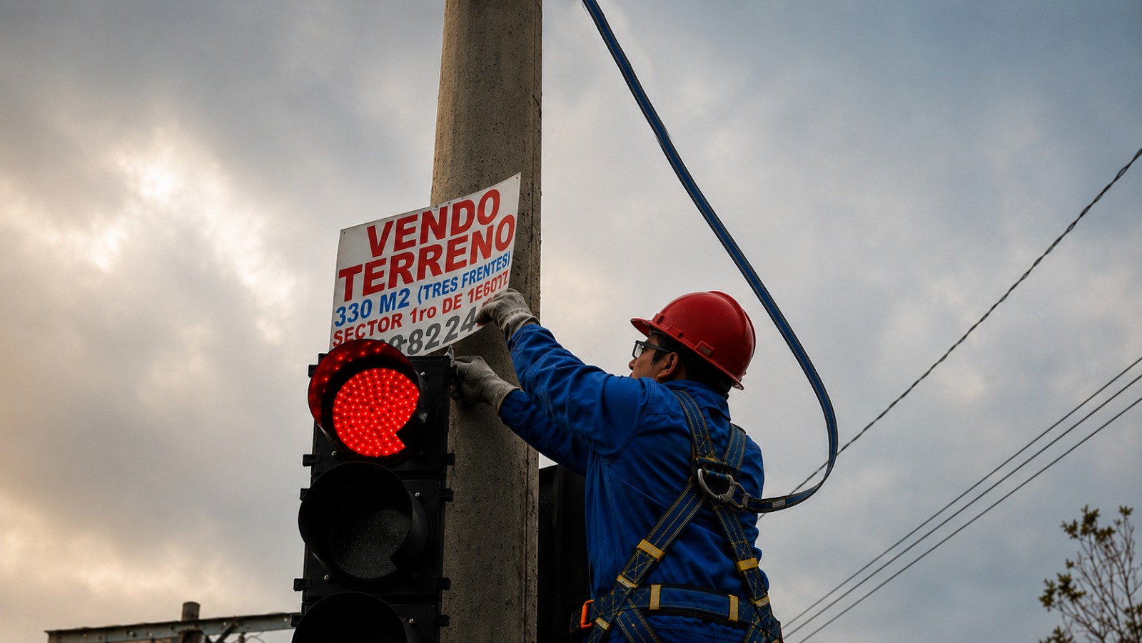 Retiro de publicidad de postes